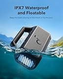 soundcore Anker Boom 2 Bluetooth Speaker, Outdoor Speaker with 80W, Subwoofer, BassUp 2.0, 24H Playtime, IPX7 Waterproof, Floatable, RGB Lights, Custom EQ, USB-C, Portable for Camping, Beach, Garden