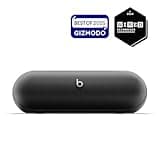 Beats Pill (Latest release)-Portable Bluetooth Speaker, Up to 24H Battery Life, Water Resistant, Bluetooth, Apple & Android Compatible, Seriously loud sound for home, outdoor & travel- Matte Black