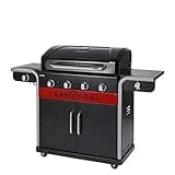 Char-Broil Gas2Coal 440 Hybrid Grill Gas Barbecue, Black