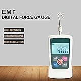 VISLONE Digital Force Gauge 500N/ 50kg/ 110Lb/ 1760oz Portable Push Pull Force Meter Unit Switchable Backlit Mini Dynamometer with 6 Fixture Heads, Storage Case, Auto Power off