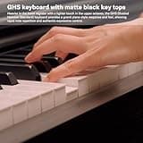 Yamaha ARIUS YDP-145 Digital Piano - Classic and Elegant Home Piano for Beginners and Hobbyists, in White