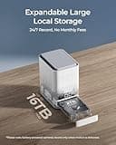 Reolink Home Hub Pro with 2TB HDD for Security Cameras, All-in-one Centre, Local Expandable Storage up to 16TB, AES-128 Encryption, 2.4/5GHz Wi-Fi 6, 120dB Siren, No Monthly Fees, Alarm System