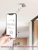 X-Sense Wi-Fi Smoke Alarm for Home with Replaceable Battery, Smart Smoke Alarm Compatible with X-Sense Home Security App, Compliant with EN 14604 Standard, XS01-WX, 1-Pack