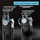 Wahl Pro Series High Visibility Trimmer, Close Cutting Blade, Lithium-Ion, Waterproof Beard Trimmer, Grooming Kit, Interchangeable Heads, Professional, Cordless, Close Cutting