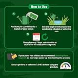 Envii Pond Klear Xtra – Strong Pond Clear Water Treatment, Naturally Clears Green Pond Water – Treats Up To 100,000 litres