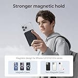 For Magsafe Power Bank, Portable Charger 12000mAh, 22.5W Fast Charging Battery Pack with USB-C Input & Output, LED Display for iPhone 16/15/14/13/12 Pro/Pro Max