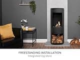 Sureflame Barilo Bio Ethanol Stove in Matte Black