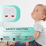 Double Dragon EU Travel Plug Adapter | UK 3 PIN to European 2 PIN Plug Converter Type C, E, F for Spain, France, Italy, Portugal, Germany, Greece, Sweden, Norway, Poland, Denmark, Finland (Pack of 2)