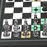 Electronic Chess Board With AI Opponent - 3 Gaming Modes, Magnetic Computer Chess Game Set
