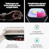 Apple Watch Series 9 [GPS, 41mm] - Midnight Aluminum Case with Midnight Sport Band, M/L (Renewed)