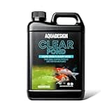 AquaDesign CLEAR POND Water Clarifier 2500ml - Clears Green & Cloudy Water - TREATS 12,500L