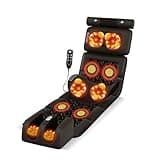 Full Body Massage Mat, Muscle Relaxation Massage Pad with Waist Airbag, Remote Control Heating Massage Cushion Father Mother's Gift for Shoulder, Neck, Leg