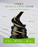KIDISLE Compact Juicer Powerful Cold Press Juicer High Juice Yield Juicer Machines Easy to Clean Professional Slow Masticating Juicers for Fruits and Vegetables Reverse Function 600ml Cup Brush