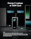 Anker Prime Power Bank, 20,000mAh Portable Charger with 200W Output, Smart Digital Display, 2 USB-C and 1 USB-A Port Compatible with iPhone 16/15/14/13 Series, Samsung, Dell, and More