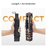 K&F Concept 61" Carbon Fibre Camera Tripod, Lightweight Compact Tripod with 2 Sections Central Column, Low Profile Ball Head and Carry Bag for DSLR Camera A225C0+BH-25L