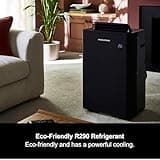 Morphy Richards Flexifreeze Portable Air Conditioning Unit, 12k BTU, Remote Control, Water Full Indicator, Timer Function, 3 Fan Speeds, A Energy Rating, Home, Office, LED Display, 824000