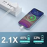 iPhone Charger Plug and Cable,1 Pack Old Apple i Phone USB Charger Cable and Plug with Lightning Lead Charging for iPhone 14/13/12/11 10 Xs Max XR X 8 7 6 6S 5 5C 5S SE