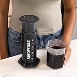 AeroPress XL Coffee Press – 3 in 1 brew method combines French Press, Pourover, Espresso. Full bodied, smooth coffee without grit or bitterness. Small portable coffee maker for camping & travel