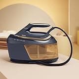 Philips PerfectCare 6000 Series Steam Generator, 2400 W, 600g Steam Flow, 8 Bar Pressure, No Burns with OptimalTEMP Technology, 1.8L Tank, Black (PSG6066/26)