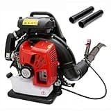 Dealourus 75cc Backpack Leaf Blower – Ultra-Powerful 240MPH Petrol Garden Blower with Anti-Vibration Design, Lightweight Build & Ergonomic Support Straps - Easy-Start Up