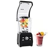 EASYROSE Blender Smoothie Maker 2L Food Blender with Sound Enclosure, 30000RPM Commercial Blenders for Kitchen, Milkshake, Cocktail & Fruit Juice, 10 Variable Speed, 1800W