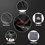 Zettum Riding Lawnmower Cover, 183 x 137 x 117 CM Lawnmower Storage Cover 600D PU Coating Ride on Mower Cover with Storage Bag Heavy Duty Lawn Mower Covers Waterproof