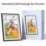 ARZOPA Digital Photo Frame WiFi 15.6 Inch 1920x1080 32GB Full HD IPS Touch Screen Frameo Digital Picture Frames Auto Rotate Electronic Photo Frame Share Photos Videos Music Alarm