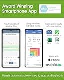 OxiPro BP2 Smart Blood Pressure Monitor with App - CE Approved Blood Pressure Machines - Universal Small to Large Cuff - Email BP Monitor Results to Your NHS Doctor via Included App - UK, White
