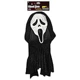Fun World Officially Licensed 25th Anniversary Ghost Face Mask Costume Accessory, Black, One Size