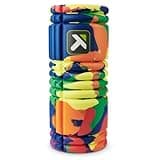 TriggerPoint Grid Foam Roller – Multi-Density Foam Surface, Firm Compression for Muscle Recovery, Pre/Post Workout Massage, Hollow Core, Trusted by Professionals, Free Online Videos, 33cm, Rainbow
