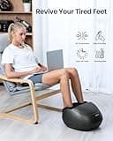 RENPHO Foot Massager with Heat, Shiatsu Foot Massage Machine Deep Kneading, Air Compression - Panel Control (Black)