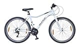 Wildtrak - Alloy Mountain Bike, Adult, 26 Inch, 18 Speed, Shimano shifters - White