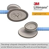 3M Littmann Lightweight II S.E. Stethoscopes, Ceil Blue Tube, 28 inch, 2454