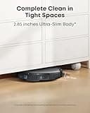 eufy Robot Vacuum C10 with Self Empty Station, 4,000Pa, 2.85-Inch Ultra-Slim Body, Up to 60 Days of Hands Free Cleaning,Carpet Cleaning, Edge Expansion Brush, Quiet, Point Laser Navigation