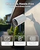 Tapo TC82 2K Battery Security Camera Outdoor Wireless, Indoor & Outdoor CCTV Camera, Colour Night Vision, No Monthly Fee, AI Detection, IP65, 180-Day Battery Life, Works with Alexa & Google