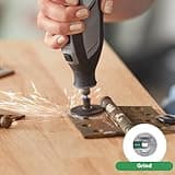 Dremel 8240 Cordless Rotary Tool 12V 2Ah Lithium-ion Battery, Multitool Kit with 5 Accessories, Variable Speed 5.000-35.000 RPM and Quick Charge Time