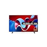 LG evo OLED42C44LA 42-Inch 4K UHD Smart TV, (α9 AI Processor, Dolby Atmos, Freeview Play and Amazon Alexa, 120Hz), Umber Brown [Model 2024]