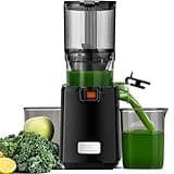 LINKChef Cold Press Juicer Machines, 130mm Diameter and 1.8L Capacity Juicers Whole Fruit and Vegetable, 250W Masticating Juicer Machine, Slow Juicer with Automatic Cutting and BPA Free Tritan