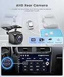 4G+64G Double Din Car Stereo Radio Android 13 Wireless Carplay Andorid auto Mirror Link, Rimoody 9'' HD Touchscreen GPS WiFi Bluetooth FM/RDS EQ-32 SWC Split screen Backup Camera