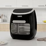 Tower T17039 Xpress Pro 5-in-1 Digital Air Fryer Oven with Rapid Air Circulation, 60-Minute Timer, 11L, 2000W, Black