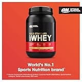 Optimum Nutrition Gold Standard Whey Protein Powder Muscle Building Supplements With Glutamine and Amino Acids, French Vanilla Creme, 30 Servings, 900 g, Packaging May Vary, 891 - 908 g