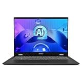 MSI Prestige 16 AI Studio (B1VFG-034UK), 16" 16:10 QHD+ panel, Latest Intel® Core Ultra 7 155H, RTX4060, 32GB, 1TB SSD, Intel Wi-Fi 7BE, Windows 11 - Stellar Gray