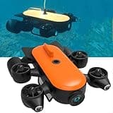 Underwater Drone with 4K UHD Camera, Remote Control ROV with Claw for Real-time Streaming, Ideal for Fishing and Marine Exploration