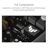 TUF Gaming 850W Gold (850 Watt, ATX 3.0 Compatible, Fully Modular Power Supply, 80+ Gold, Military-grade Components, Dual Ball Bearing, Axial-tech Fan, PCB Coating, 10 Year Warranty)