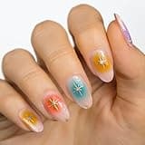 MOYOU LONDON Semi Cured Gel Nail Strips - 20 Pcs. Nail Wraps for Salon-Quality Manicure - Works with Any UV Lamp - Easy to Apply, Trim, & Remove Gel Stickers