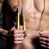 PrimaFIT Pro Speed Skipping Rope Adult Fitness for Men Women Weighted Jump Rope 3m Adjustable Self-Locking Aluminium Boxing Gym MMA Crossfit Workout Fat Loss Spare Cable, Weights, Protectors Carry Bag