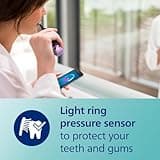 Philips Sonicare DiamondClean Smart 9400 Electric Toothbrush, Sonic Toothbrush with App, Pressure Sensor, Brush Head Detection, 4 Brushing Modes and 3 Intensity Levels, Black, Model HX9918/89