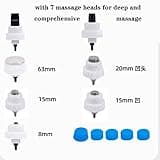 oiakus ED Shockwave Therapy Device, Extracorporeal Shockwave Machine Pain Relieve Massager, Shock Wave Massager with 7 Massage Head for ED Treatment,Tendonitis, Plantar Fasciitis