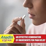 Anadin Painkiller Caplets Extra x16 tablets - Aspirin, Paracetamol, Caffeine