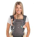 Infantino Flip Advanced 4-in-1 Baby Carrier - Ergonomic, Convertible, Face-in and Face-Out Front and Back Baby Carrier for Newborn to Toddler 3,6-14,5kg, Grey